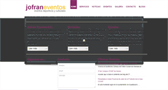 Desktop Screenshot of jofraneventos.com